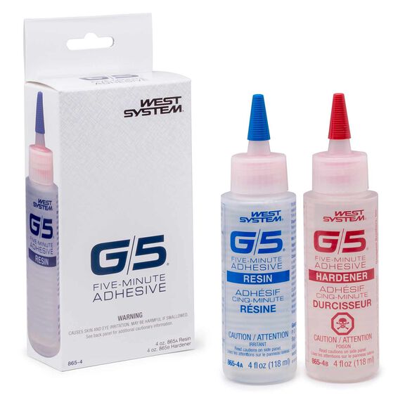 G/5 Five-Minute Epoxy Adhesive Kit, 8 fl oz. image number 1