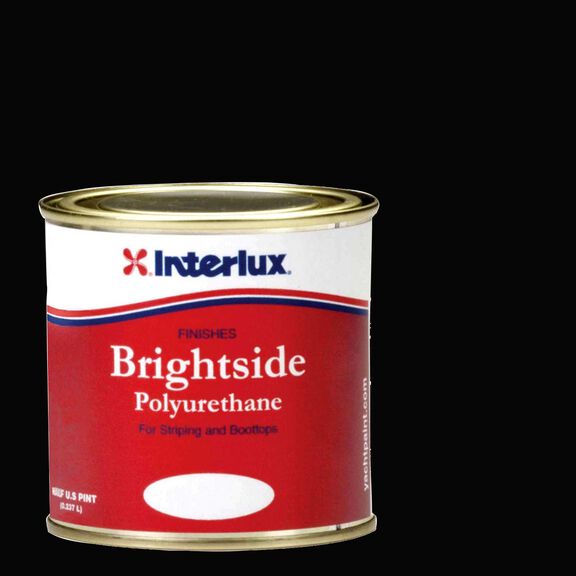 Brightside&reg; Boottop & Striping Enamel, Black, 1/2 Pint image number 0