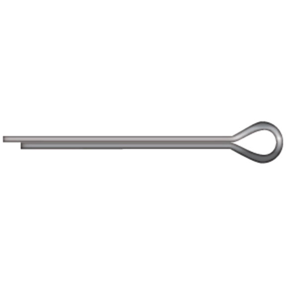 3/16" Dia. X 2" L Stainless Steel Cotter Pins, 50-Pack image number 0