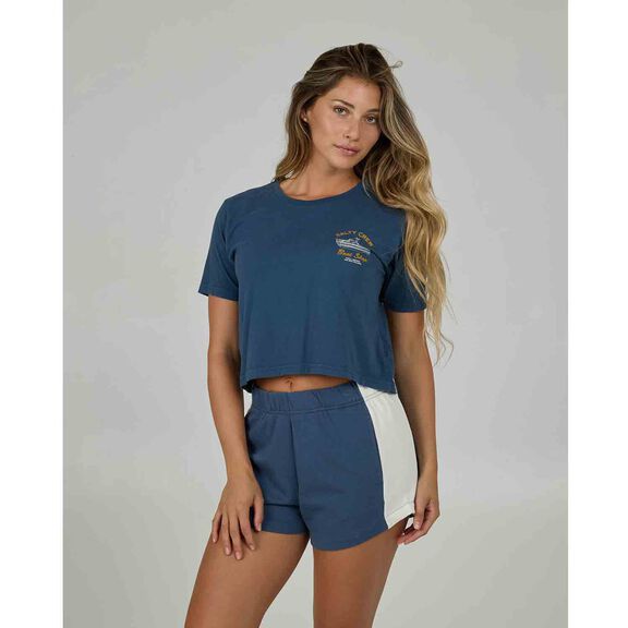 Women's Boat Shop Crop Shirt image number 1