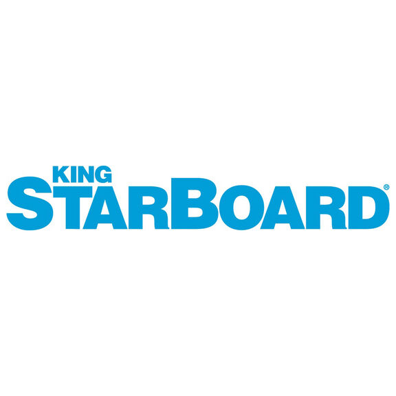King Starboard Anti-Skid Sheet, 12" x 27" x 1/2", White image number 1