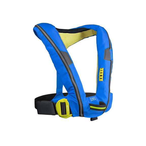 Deckvest Cento Junior Inflatable Life Jacket, Pacific Blue image number 2