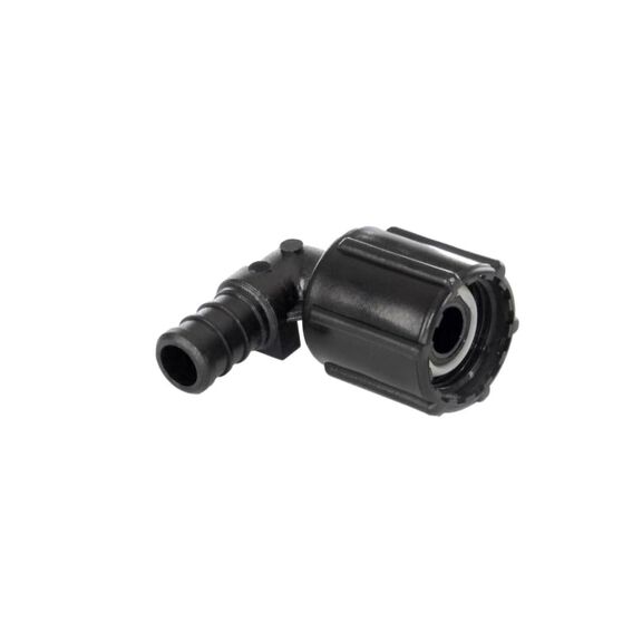 1/2" Barb x 1/2" FPT Swivel Elbow image number 0