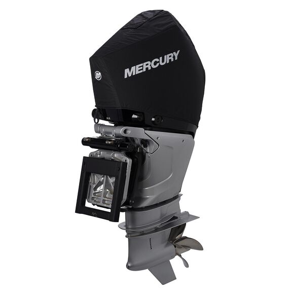Mercury 8M0228522 4.6L V8 300hp Outboard Vented Splash Cover, Black image number 1