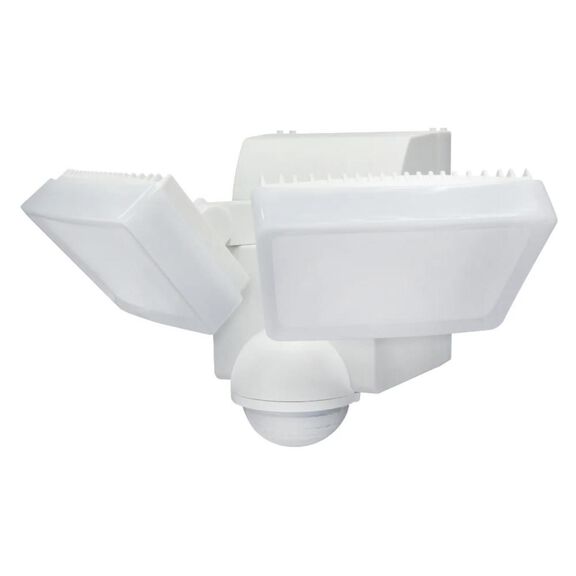 IQ America Battery Operated LED Motion Security Flood Light, 800 Lumens image number 0
