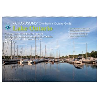 LO7WMDS Lake Ontario Chartbook + Cruising Guide, 7th Edition