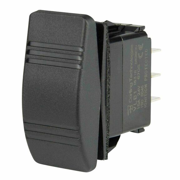 DPDT Contura Switch, (On)/Off/(On) image number 0
