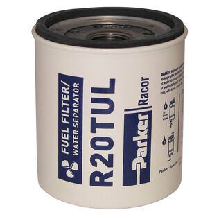 R20TUL Spin-On Fuel Filter/Water Separator for Series 230RMAM, 10 Micron