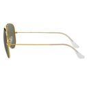 Aviator Large Metal Polarized Sunglasses image number 3
