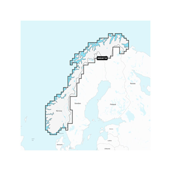 Garmin Navionics+ EU071R Norway, Lakes and Rivers, Electronic Chart image number 0