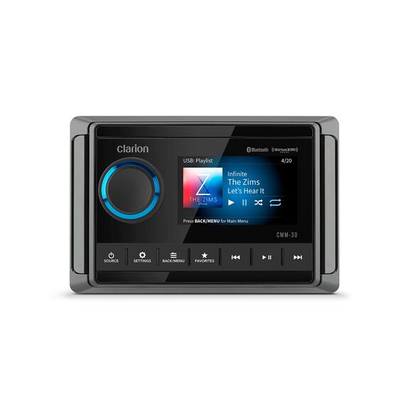 CMM-30 Marine Source Unit with Full-Color LCD Display image number 4
