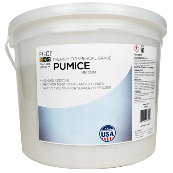 Pumice Gelcoat Non-skid Additive, Medium, 5 Quart image number 0