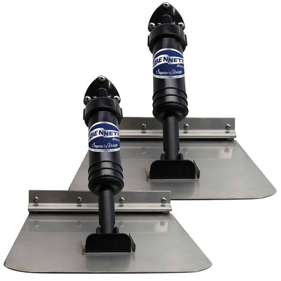 Self-Leveling Trim Tab System 10" x 10" for Boats 17'-20' image number 0