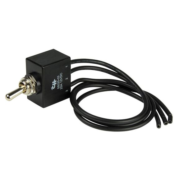 Sealed Toggle Switch, On/On, SPDT image number 0
