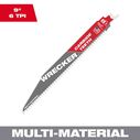 9" 6 TPI THE WRECKER&trade; with Carbide Teeth SAWZALL&reg; Blade image number 0