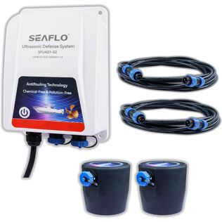 SEAFLO Ultrasonic Defense System 02 Series, Covers 400 Sq. Ft., 2-Transducer System