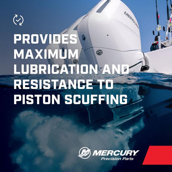 Mercury 8M0229798 Synthetic Blend Direct Injection (DI) Engine Oil for OptiMax and Other DFI 2-Stroke Outboards, Gallon image number 3