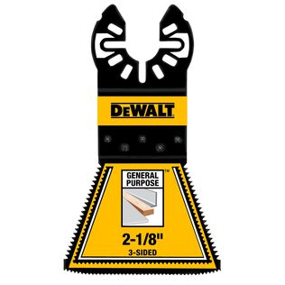 DEWALT OSC 2-1/8" 3-Sided General Purpose Blade, 3-Pack