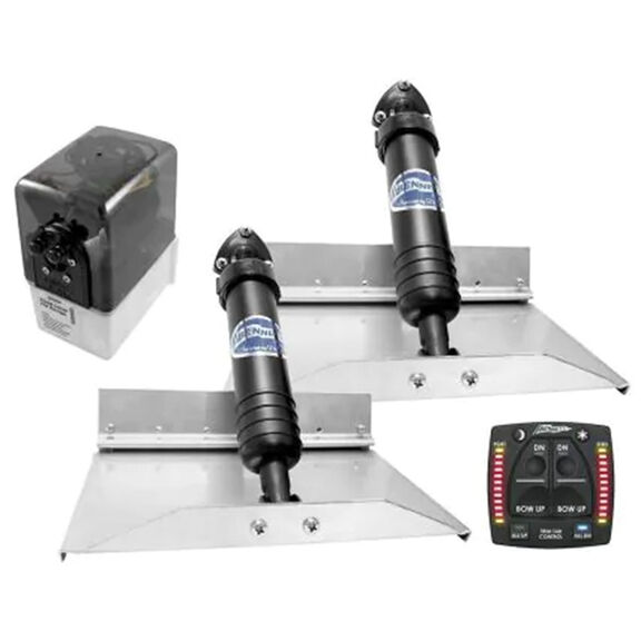 Bennett Marine 12x9 Hydraulic Trim Tab System W/One Box Indication image number 0