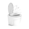 COMMODORE CM5RMT Deluxe Electric Marine Toilet Boating Head &ndash; Fresh Water, 12V, with Smart Panel & Solenoid Valve image number 1