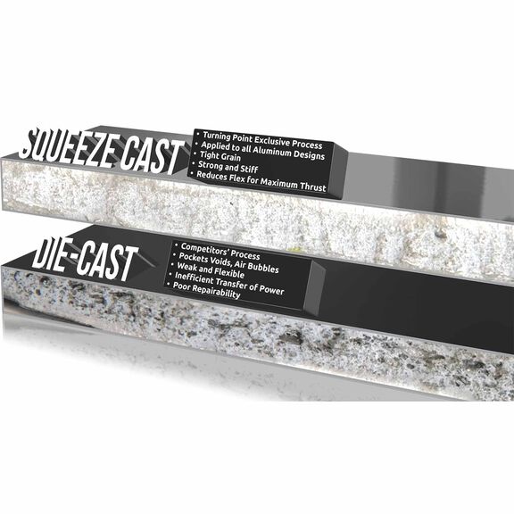 10 1/2" x 13" Hustler H1-1013 3-Blade, RH, Aluminum Propeller image number 3