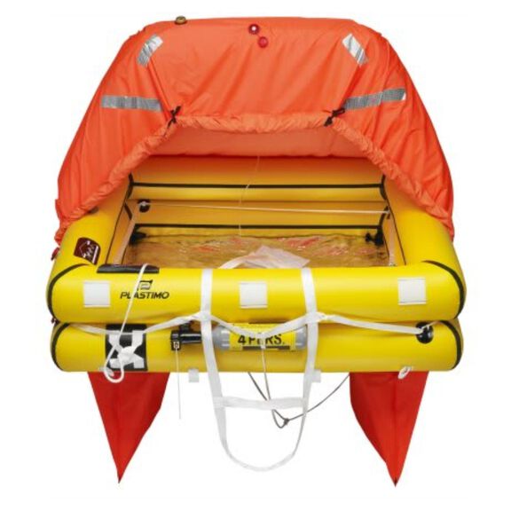 Transocean 4 Person Life Raft ISO Valise Bag image number 0