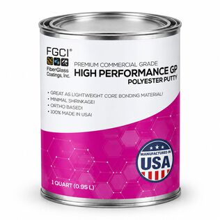 High Performance General Purpose Polyester Putty
