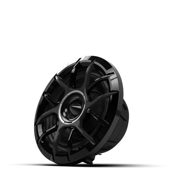 Wet Sounds ZERO 6 XZ-B  6.5-Inch High Output Component Style Coaxial Speakers with Horn-Loaded Tweeter in Black image number 2