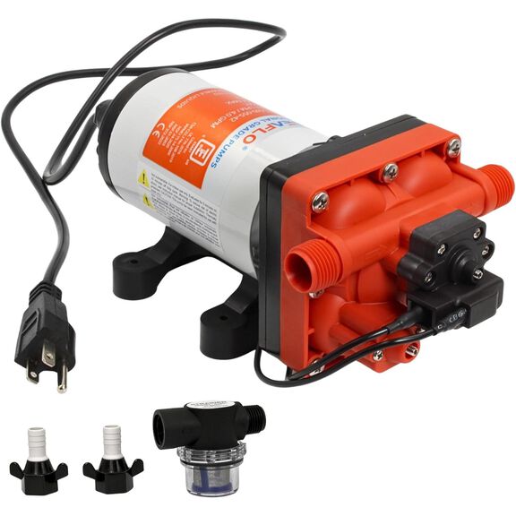 SEAFLO 42-Series 110V AC Water Pressure Pump, 4.0 GPM, 55 PSI image number 0