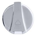 Recessed Shower Arctic White Cup with Stainless Steel Lid, Small Arctic White Sprayer, 6' Stainless Steel Hose image number 6