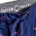 Men's Trippy Fish Captain Snacks Volley Shorts image number 1