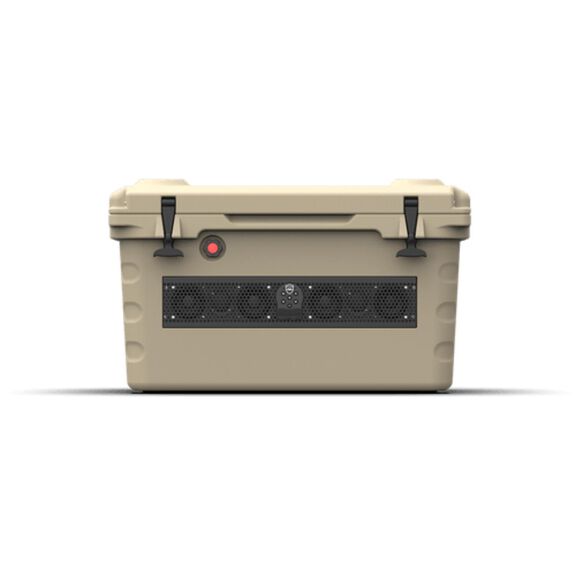 Wet Sounds SHIVR-55-TAN 58 Quart Ice Chest in Tan with Built in Powered Bluetooth Soundbar image number 0
