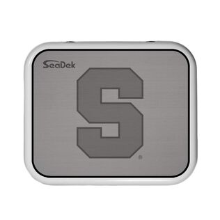 SeaDek Cooler Pad - Collegiate Collection - Fits YETI Roadie 24 - Storm Gray / Black, University of Syracuse