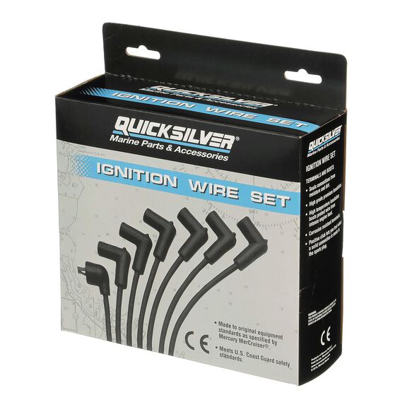 Quicksilver 816608Q78 Red Wire Spark Plug Wire Kit image number 0