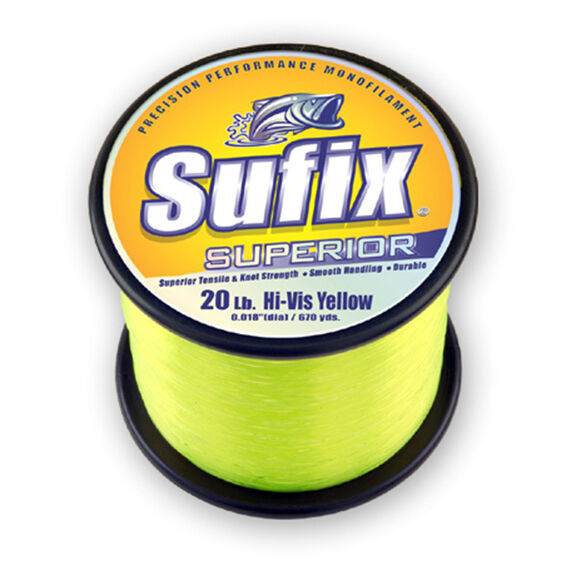 Superior Monofilament Line, Hi-Vis Yellow image number 0