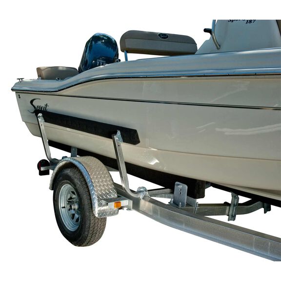 5' Carpeted Bunk Board Boat Guides 2-Pack image number 0