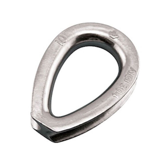 3/4" Stainless Steel Extra Heavy Duty Thimble image number 0