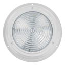6 7/8" White Aluminum LED Dome Light, White image number 0