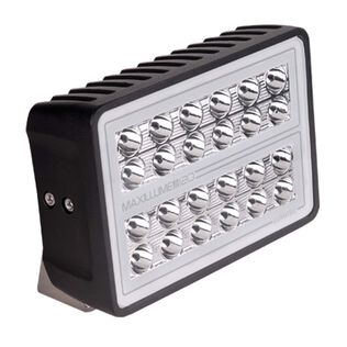 Maxillume h120 Trunnion Mount LED Floodlight, 12,000 Lumen, White Dimming, Black Housing