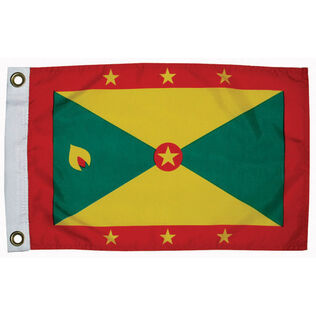 Grenada Courtesy Flag, 12" x 18"