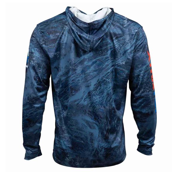Men's Hooded Realtree Camo UPF Shirt image number 1