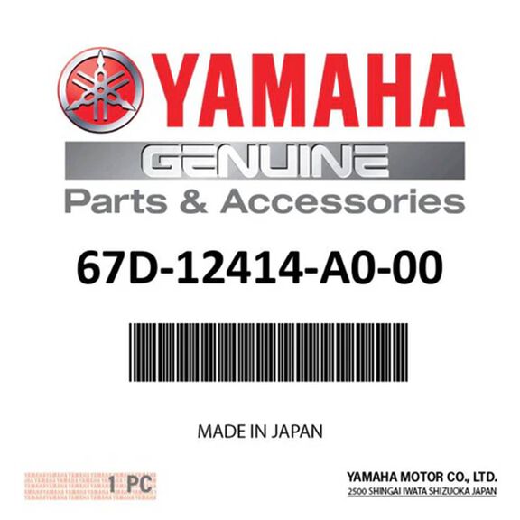Yamaha 67D-12414-A0-00 Thermostat Gasket Cover image number 0