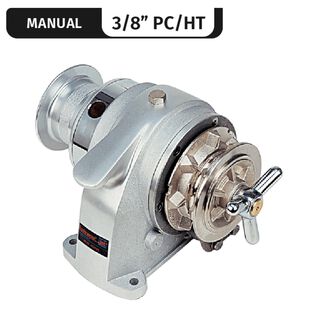 Lofrans Royal Horizontal Manual Windlass with Gypsy+Drum, 3/8" PC (Proof Coil)
