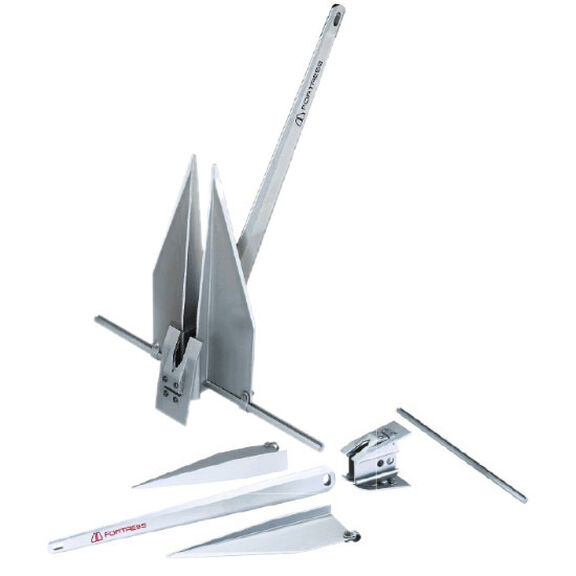 4lb. Aluminum Anchor FX-7 image number 1
