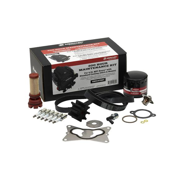 MerCruiser 4.5L MPI Engine with Bravo Sterndrive 300 Hour Maintenance Kit image number 0