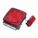 Square LED Submersible Stop/Tail/Turn Replacement Trailer Light image number 4