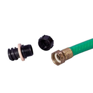 Cooler Drain Plug with Hose Connection