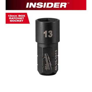 INSIDER&trade; Box Ratchet Socket 6 Point 13mm