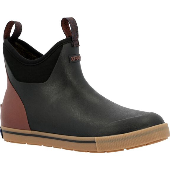 Men's Camp Fleece Lined Ankle Deck Boots image number 0