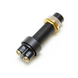 Mom On-Off, SPST, Rubber Boot Nut